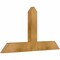 Ekena Millwork Portland Rough Sawn Timber Gable Bracket, Western Red Cedar, 36"W x 19"H x 2"D x 4"F, 13/12 Pitch GBW036X19X0204POR00RWR - alternate 3
